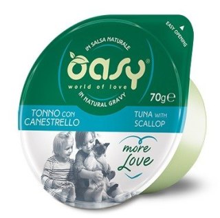 Oasy More Love Tuna with Scallop cup 70gr