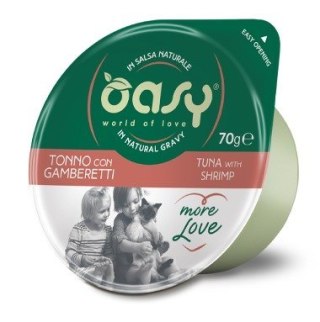 Oasy More Love Tuna with Shrimp cup 70gr