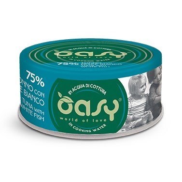 Oasy More Love Tuna with White Fish 70gr