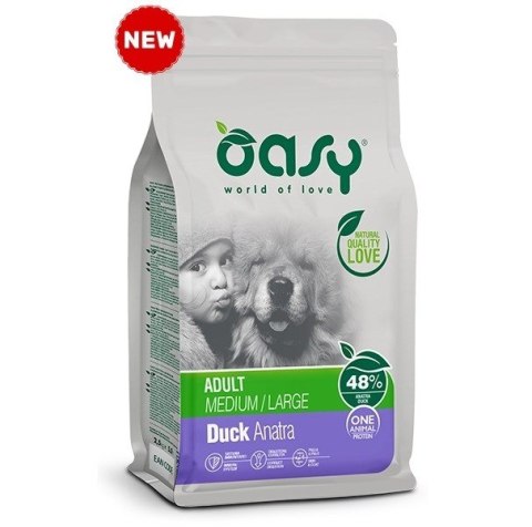 Oasy One Animal Protein Adult M/L Duck 12kg