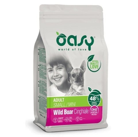 Oasy One Animal Protein Adult S/M Wild Boar 2,5kg