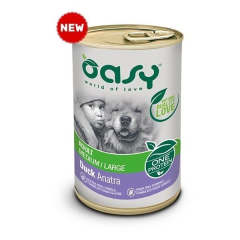 Oasy One Protein Adult Medium/Large Duck 400gr