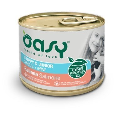 Oasy One Protein Puppy & Junior S/M Salmon 200gr