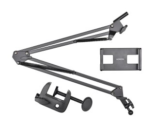 Ugreen uchwyt składany do biurka na telefon czarno-szary