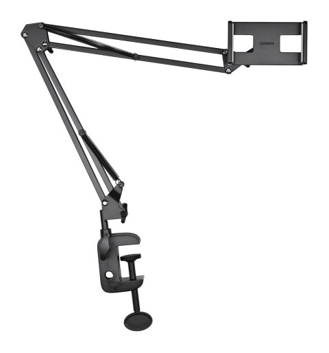 Ugreen uchwyt składany do biurka na telefon czarno-szary