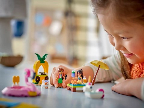 LEGO Friends 42658 - Impreza na basenie z jednorożcem i flamingiem