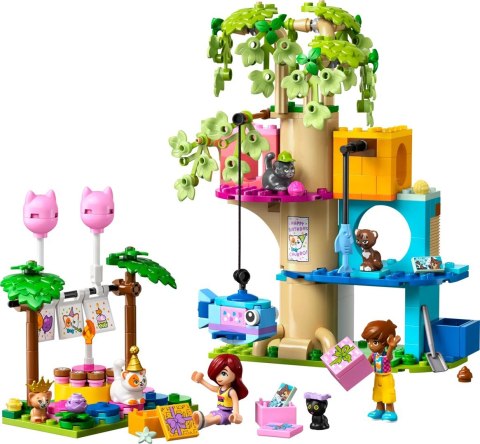 LEGO Friends 42666 - Kocie przyjęcie urodzinowe i domek na drzewie
