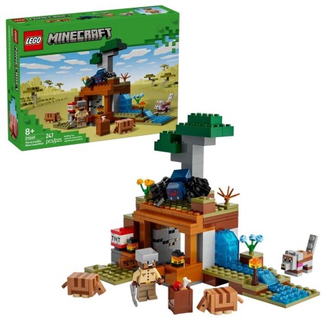 LEGO Minecraft 21269 - Wyprawa do pancernikowej kopalni