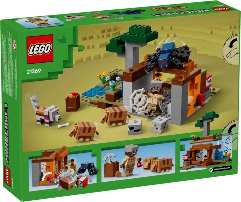 LEGO Minecraft 21269 - Wyprawa do pancernikowej kopalni
