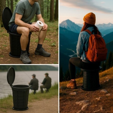 Toaleta turystyczna przenośna CAMRY CR 1041