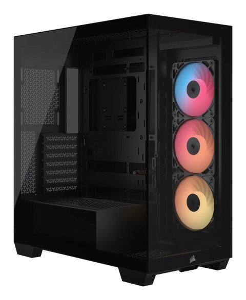 Obudowa Corsair 3500X LXR LINK Tempered Glass Mid-Tower, Black