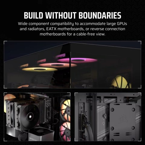 Obudowa Corsair 3500X RSR ARGB Tempered Glass Mid-Tower, Black