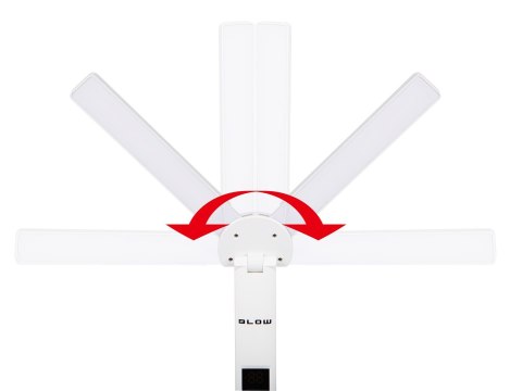 BLOW LAMPKA BIURKOWA LED LB-24 Z ZEGARKIEM