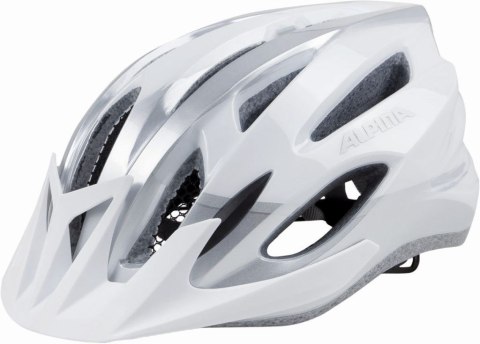 Kask rowerowy ALPINA MTB17 biało-srebrny 54-58