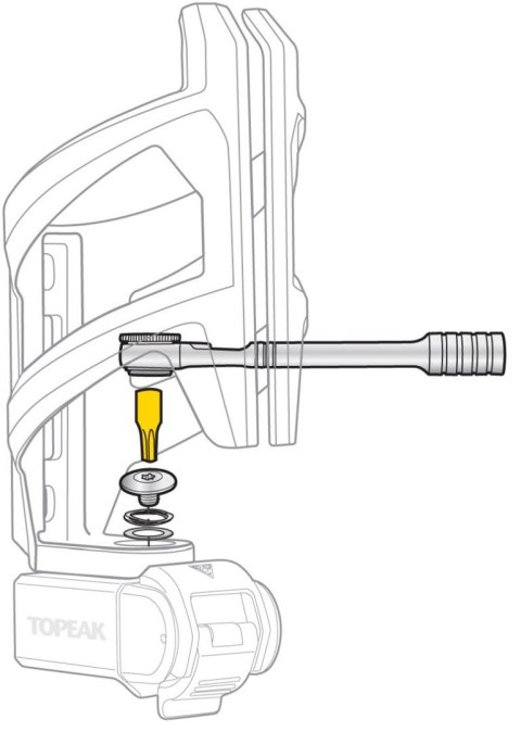 Klucz TOPEAK RATCHET ROCKET LITE DX+ (17 funkcji)