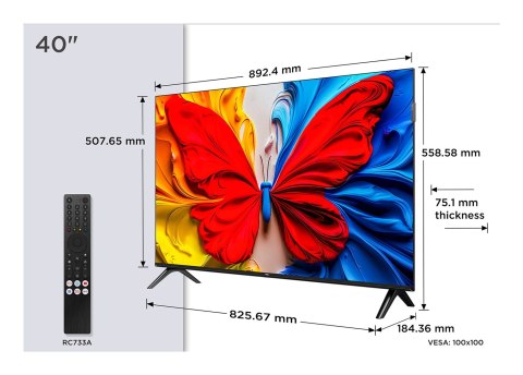 Telewizor 40" TCL 40S5K