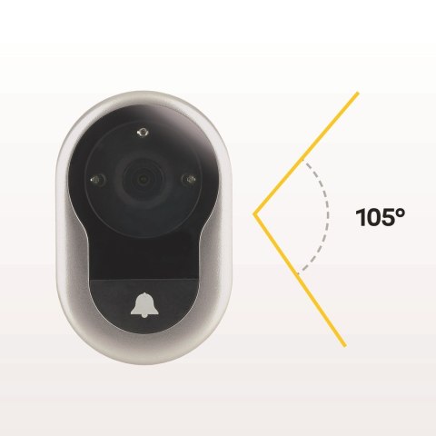 Elektroniczny wizjer drzwiowy Yale 4500 Digital Door Viewer 4"