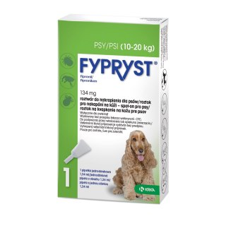 FYPRYST 134 MG PIES 10-20 KG 1 PIPETA