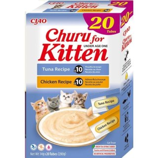 INABA CAT CHURU KITTEN VARIETY przysmak dla kota 20x14g (280g)