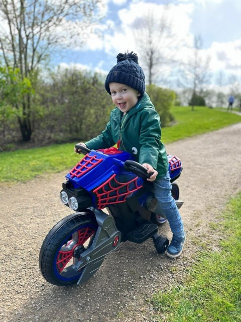 Jeździk elektryczny dla dzieci Motocykl Spider-Man Huffy 17345W