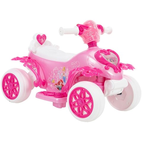 Jeździk elektryczny dla dzieci Quad Princess Bubble Huffy 19055W