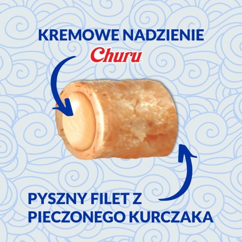 Przysmak CHURU Bites Tuńczyk&Przegrzebki kot 3x10g
