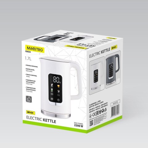 Czajnik elektryczny z regulacją temperatury 1,7L 2200W MAESTRO