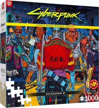Good Loot Comic Book Puzzle: Cyberpunk 2077 Kickdown, 1000 elementów