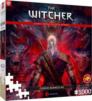 Good Loot Comic Book Puzzle: The Witcher (Wiedźmin) Corvo Bianco, 1000 elementów