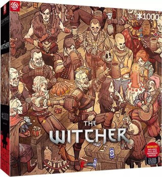Good Loot Gaming Puzzle: The Witcher (Wiedźmin) Birthday, 1000 elementów