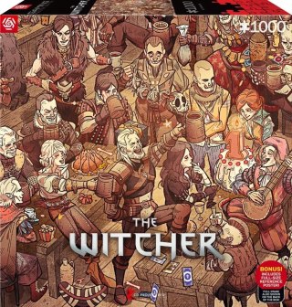 Good Loot Gaming Puzzle: The Witcher (Wiedźmin) Birthday, 1000 elementów