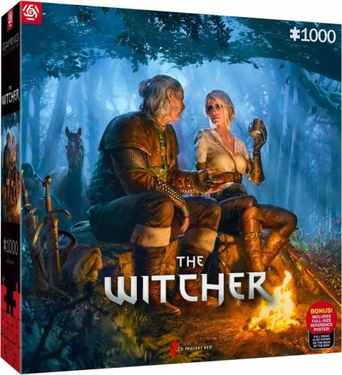Good Loot Gaming Puzzle: The Witcher (Wiedźmin) Journey of Ciri, 1000 elementów