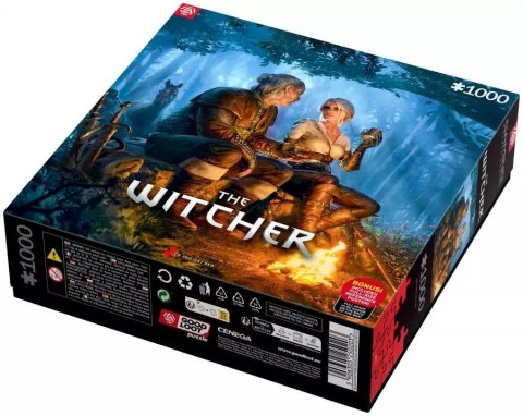 Good Loot Gaming Puzzle: The Witcher (Wiedźmin) Journey of Ciri, 1000 elementów