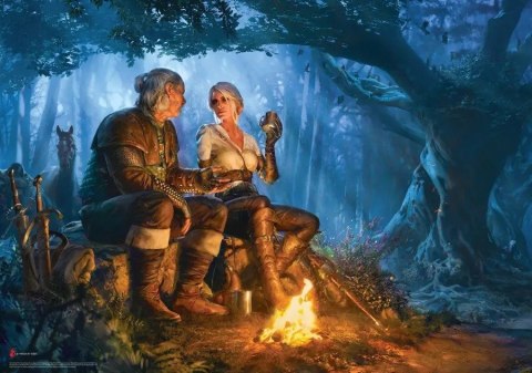 Good Loot Gaming Puzzle: The Witcher (Wiedźmin) Journey of Ciri, 1000 elementów