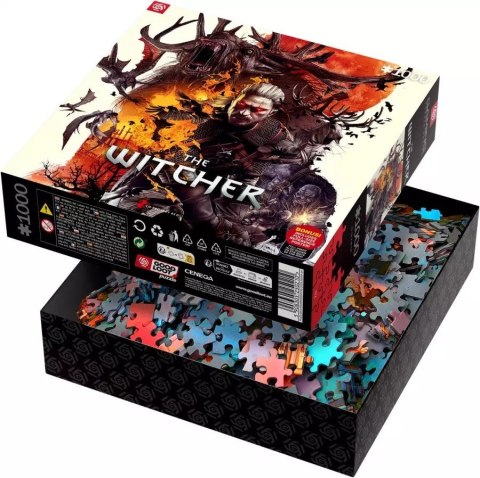 Good Loot Gaming Puzzle: The Witcher (Wiedźmin) Monsters, 1000 elementów
