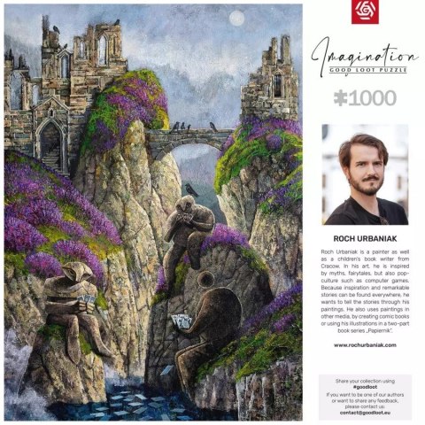 Good Loot Imagination Puzzle: Roch Urbaniak - Trolle z Kilmorven, 1000 elementów