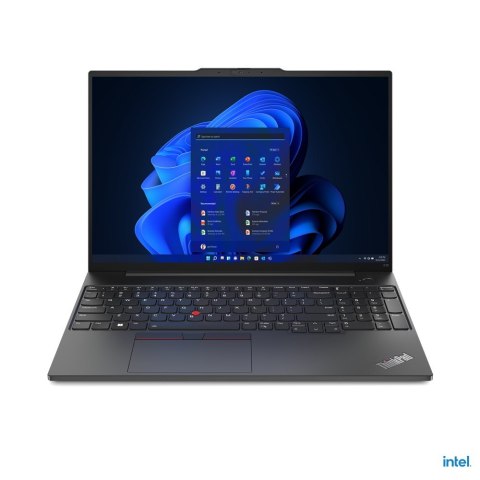 Lenovo ThinkPad E16 i5-1335U 16"WUXGA Touch IPS 300nits 16GB DDR4 SSD512 Iris Xe Cam1080p 47Wh Backlit Kb FgPr W11Pro Graphite B