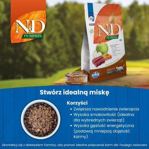 FARMINA N&D Pumpkin Lamb, Pumpkin & Blueberry - mokra karma dla kota - 70 g