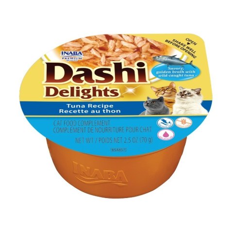 INABA CAT DASHI DELIGHTS TUNA RECIPE 70g
