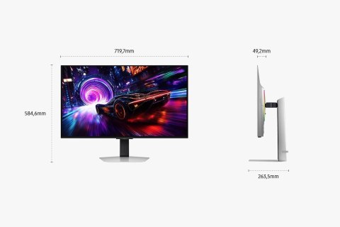 MONITOR SAMSUNG ODYSSEY G8 OLED 32" LS32FG810SUXEN 240Hz