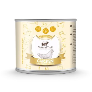 NATURAL TRAIL Cat Monoprotein with Chicken 185g