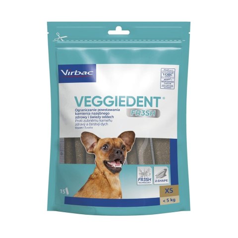 VIRBAC VEGGIEDENT FRESH gryzaki dla psa XS