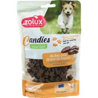 ZOLUX Miękkie przysmaki treningowe dla psa CANDIES gwiazdki z wątróbką 150g