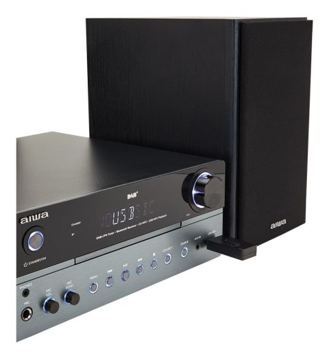 AIWA wieża MSBTU-700DAB 2x25W czarna