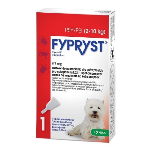 FYPRYST 67MG PIES 1 PIPETA
