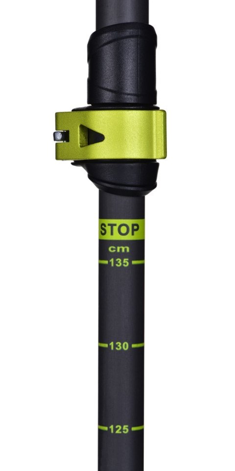 Kije dla dorosłych VIKING Carbo Lite Trekking zielone UNI