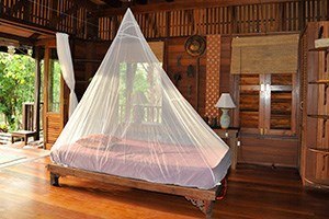 Moskitiera Cocoon Travel Net Single, white