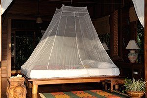 Moskitiera dla dwóch osób Cocoon Travel Net Double, white