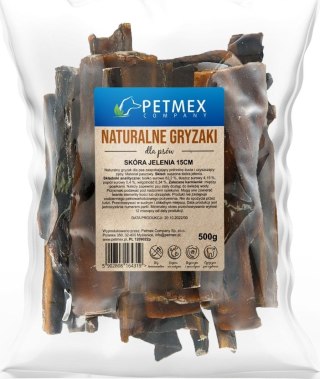 PETMEX Gryzak naturalny skóra z jelenia 500g