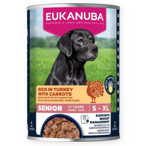 EUK DOG CAN LC SR AB TUR&CAR 400G